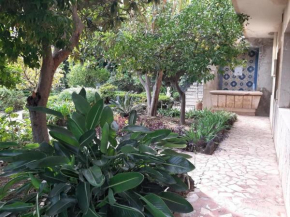 Breakfast in the garden with a sea view
